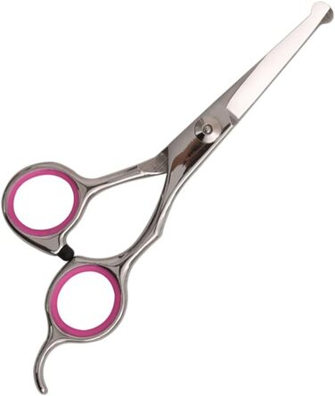 Набір професійних ножиць для грумінгу собак та котів 5 в 1, з регулюванням натягу, вигнуті ножиці для стрижки шерсті, набір для догляду за шерстю собак та котів, нержавіюча сталь