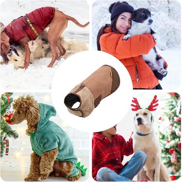 Регульована зимова куртка для собак – тепла куртка для собак у холодну погоду | Зручний захист від снігу для собак маленьких, середніх та великих порід, водонепроникний одяг для собак для прогулянок та активного відпочинку