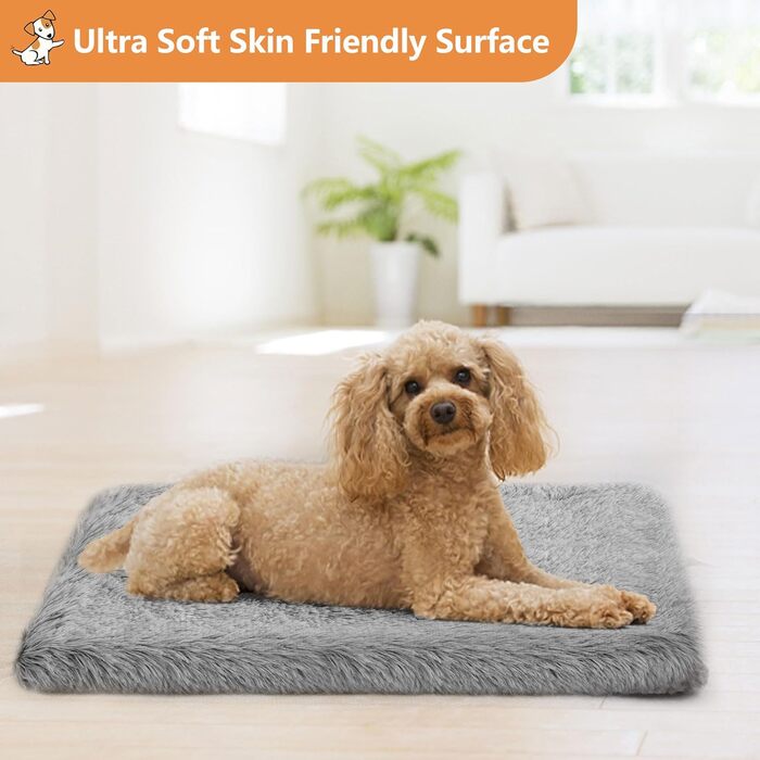 Ортопедичне ліжко для собак Medium, Memory Foam, 75x50x7 см