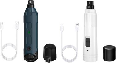 Шліфувальник для когтів домашніх тварин з підсвічуванням Marineblau (2/6 швидкостей)