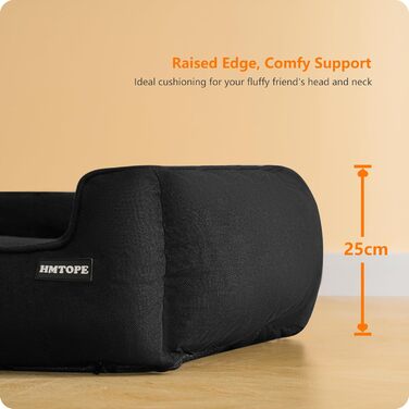 Крісло-ліжко для собак, ліжко для собак, м'яка подушка для собак, кошик для собак знімний та пральний, сірий, 90 x 75 x 25 см