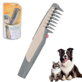 Електричний гребінець для собак та котів 2-в-1 Petsboro Mataway: стрижка та догляд, видалення шерсті