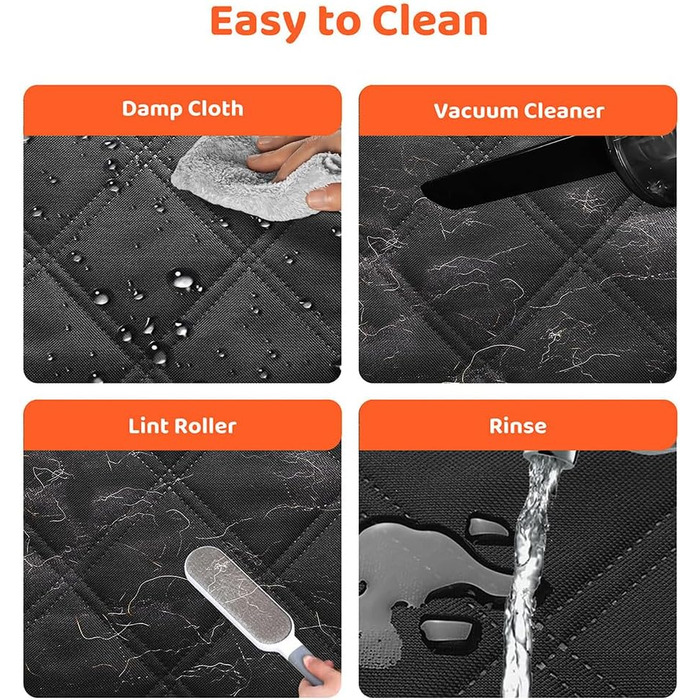 Накладка на заднє сидіння авто для собак Volvo XC90 SUV (2015-2023), захист від подряпин, коврик у багажник