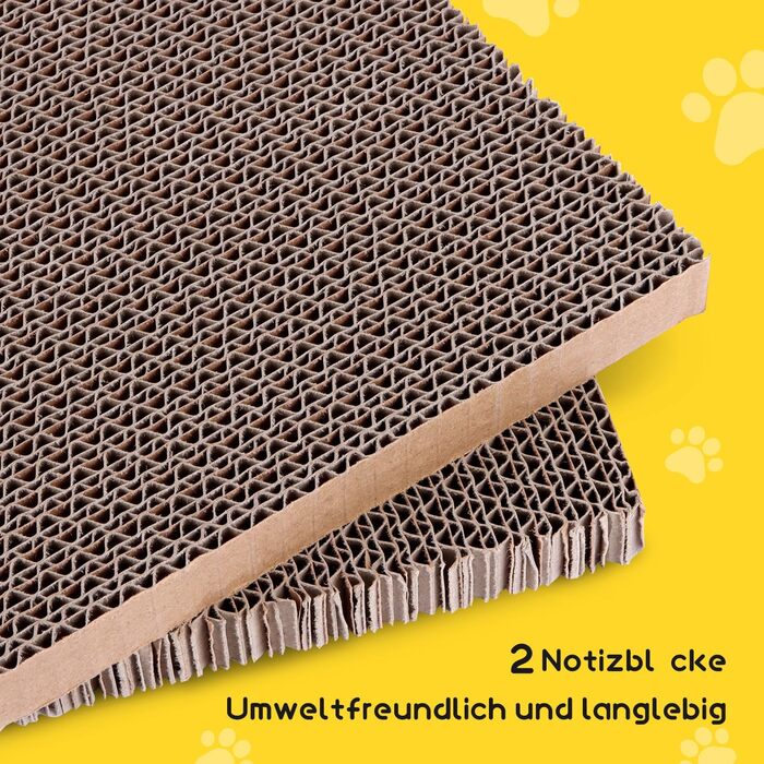 Картонна кігтеточка для котів, будиночок-кігтеточка 30x30x30 см, кігтеточки для котів, будиночок для котів з гофрокартону