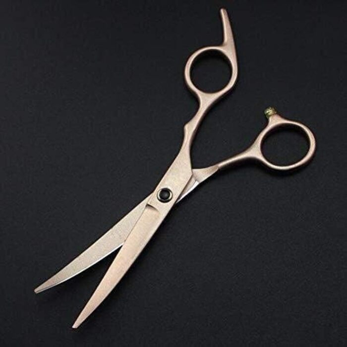 Набір професійних ножиць для грумінгу собак, ножиці для догляду за тваринами, вигнуті ножиці, чохол з шкіри