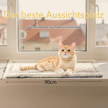 Тепла підстилка Mora Pets для котів: самонагріваюча, м'яка, двостороння, 70 x 46 см