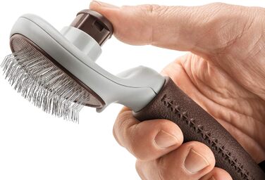 HUNTER SPA щітка для грумінгу собак, самоочисна, 19.0 x 10.5 см