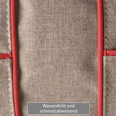 Захист сидіння автомобіля Kurgo Heather для собак, водовідштовхуючий та брудовідштовхуючий, ширина 140 см, колір мускатний heather, окремий, світло-коричневий
