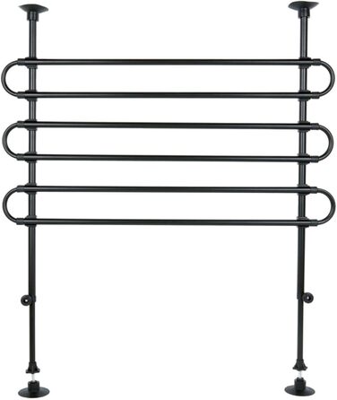 Тріксі Захист для собак у багажник - регульована сітка для авто, чорний, 85-140/75-110 см