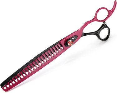 Ножиці для грумінгу домашніх тварин 8 дюймів, для собак та котів, з зубчастими лезами
