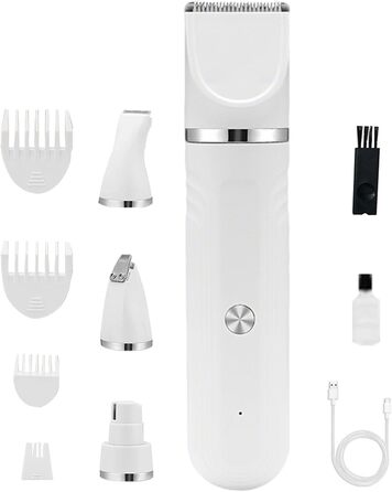 Набір для догляду за шерстю собак 4-в-1 | Ножиці для собак, цуценят та котів | Догляд за шерстю вдома