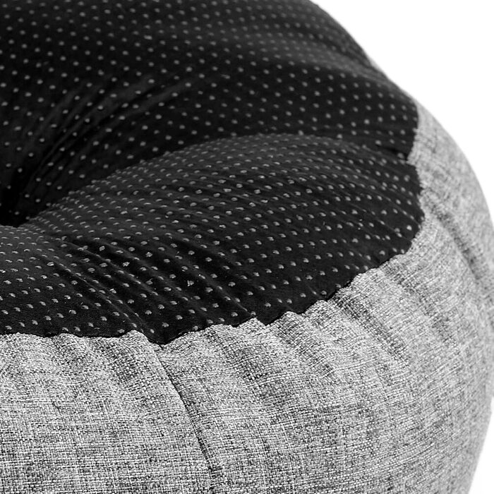 Гіркий лежак для собак середніх порід SuperKissen24 - водонепроникний лежак для котів - лежанка для собак з антикіготного матеріалу - антиалергенний та неслизький - лежанка для собак 60 x 14 см, сірий (XL)