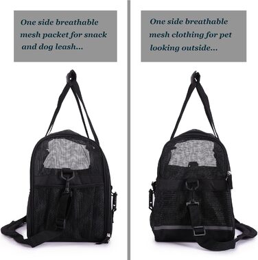 Транспортна переноска для тварин: для собак та котів Comfort Airline, чорна