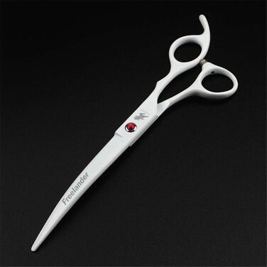 Набір професійних ножиць для грумінгу тварин (7.0 дюймів), нержавіюча сталь. Ножиці для собак та котів, ножиці для розрідження шерсті. Ідеально для грумінгу вдома та у професійних салонах.