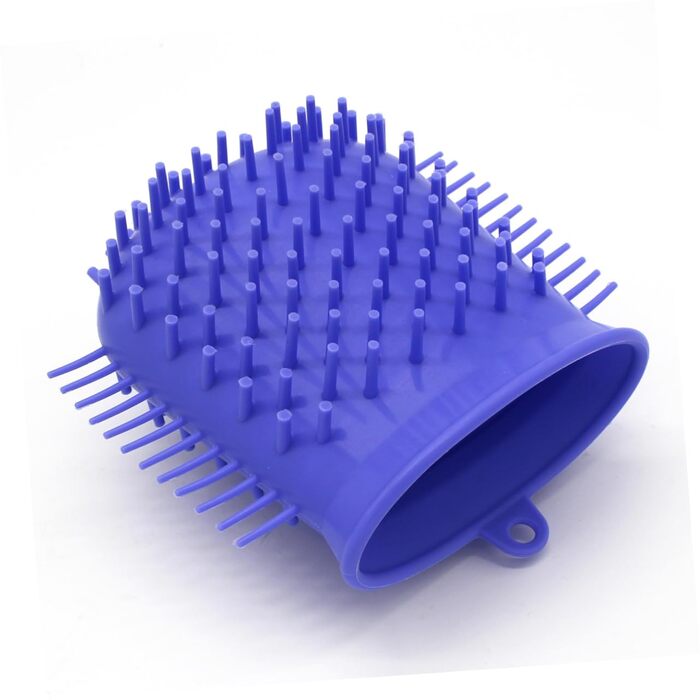 Масажер для миття лап собак FRCOLOR - силіконовий, з ручкою, для чищення та масажу лап. Підходить для собак середніх розмірів (M)