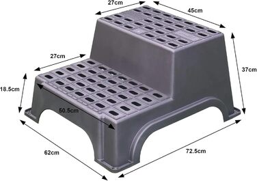 Пластикова сходинка MGI 3773 (подвійна, велика)