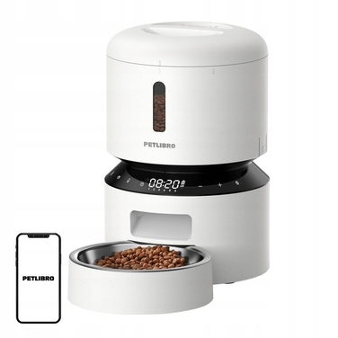 Автоматична годівниця PETLIBRO Granary 3л (біла)