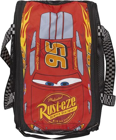 Сумка-переноска для тварин Buckle-Down Disney Cars Блискавка Макквін 95, поліестер, автомобільний дизайн