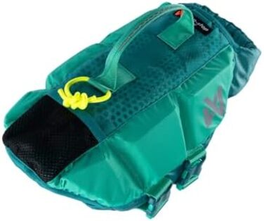 Жилет рятувальний для собак Non-Stop Dogwear Protector Life Jacket, розмір: зелений (4), для плавання та реабілітації