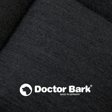 Сумка для подорожей з собакою Doctor Bark: практична ковдра, підходить для алергіків, 95°C, чорний, XL