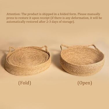 Кігтеточка-гніздо для котів Obelunrp, 43 см, кругленьке, з м'яким подушечком, стійке до подряпин, для дому, підходить для великих котів (середнього розміру)