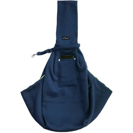 Сумка-переноска для собак Leconpet, сумка-переноска для тварин на плечі з кишенею для телефону, надійна застібка, замок безпеки, підходить для цуценят, маленьких собак та котів для подорожей на відкритому повітрі (Блакитний)