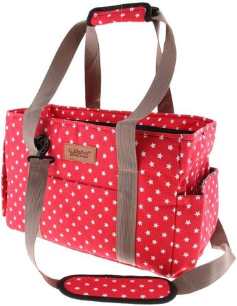 Транспортна сумка для домашніх тварин: переноска для собак, котів, цуценят до 5 кг (червона)