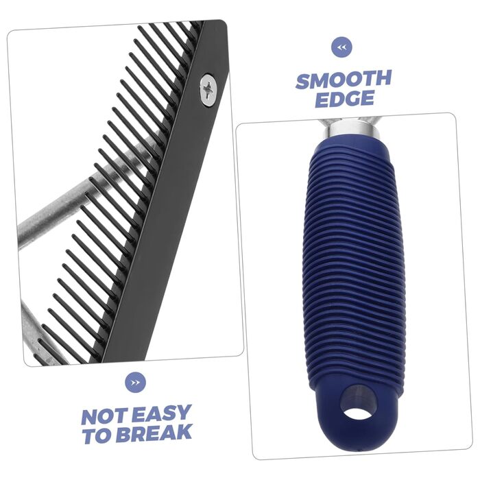 Щітка для вичісування тварин Kombiuda з нержавіючої сталі - для коней, собак, овець. Ефективне розплутування, довговічна, для щоденного догляду