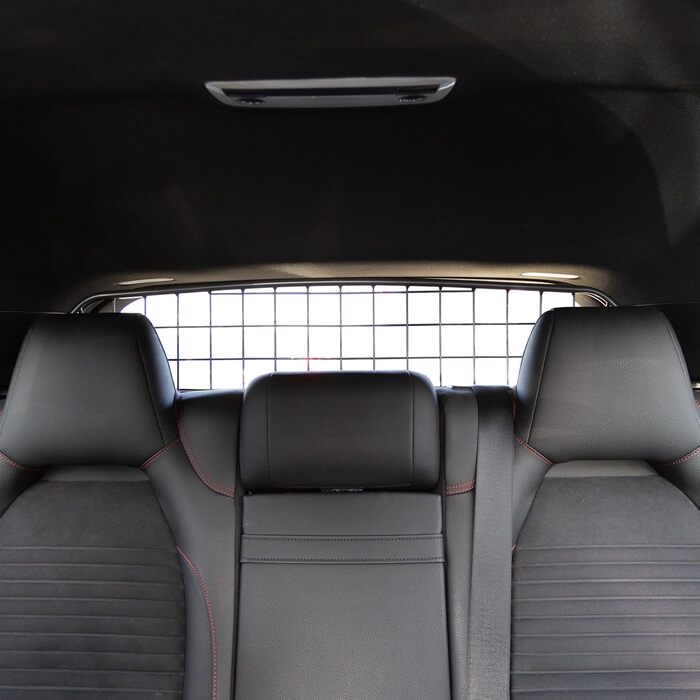 Автомобільна перегородка Travall для собак Mercedes GLA-Class/Gla 45 AMG (2013-2019), сталевий багажний бар'єр, захисна сітка для перевезення домашніх тварин і багажу, спеціально для багажника