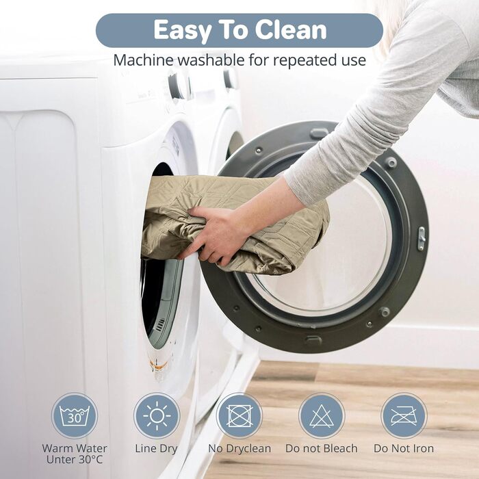 Водонепроникний килимок для собак, антиковзаюча підстилка для собак, захист дивану та ліжка, міцна підстилка для котів, захисний килимок, що можна прати, для дивану, ліжка, авто, у дорогу, хакі, 137x208 см