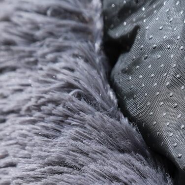 Кругле ліжко для собак та котів: м'яке, тепле, донат-ліжко для домашніх тварин (для тварин до 15 кг)