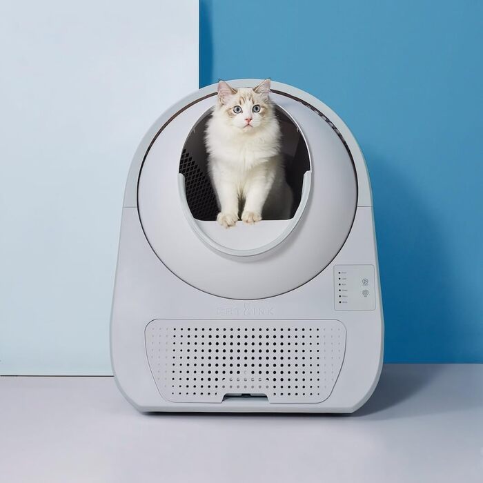 Автоматичний туалет для котів Catlink Young, самоочищення, дезодорація, безшумний, для котів 1,5-10 кг, підходить для кількох котів