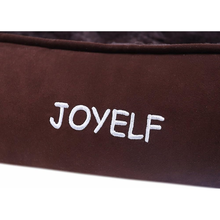 Крісло-ліжко для собак середнього розміру Joyelf з пральним покриттям. М'яке диванчик для котів та собак з іграшкою. Розмір: 76 x 56 x 18 см