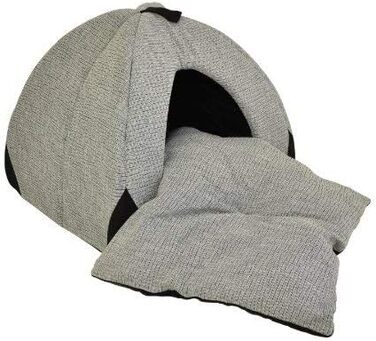 Кішка/песик Нанук: затишна печерка для котів та маленьких собак, 45 см