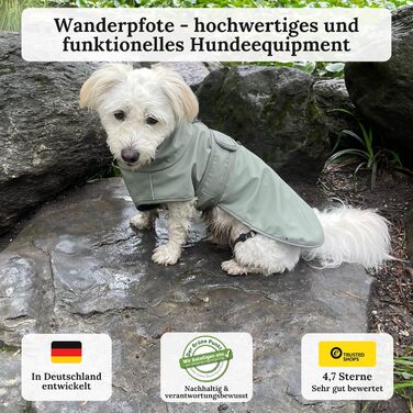 Зимовий теплий пуховик для собак, сірий, XS - водонепроникний, стильний, для маленьких собак