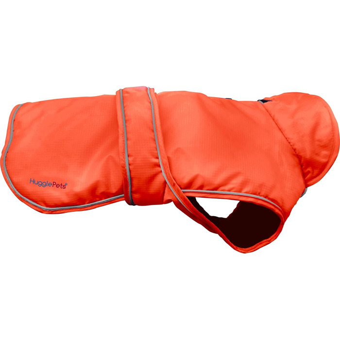 Теплий водонепроникний зимовий одяг для собак Hugglepets Arctic Armour, XS, 30 см, помаранчевий