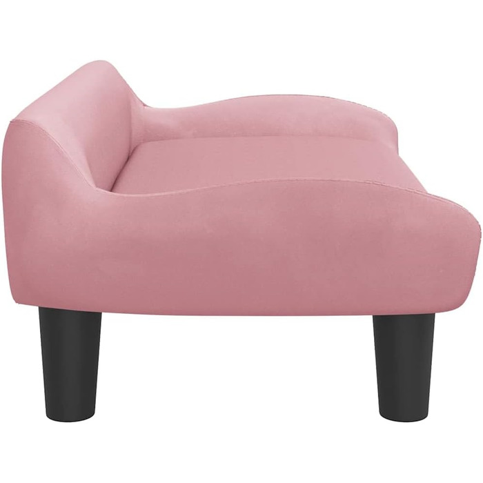 Килимок для собак, лежанка для собак, лежанка для котів, рожевий, з м'якою оббивкою, для маленьких собак та котів, Хастiербет