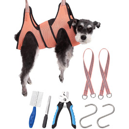 Гамак для грумінгу котів та собак Kkiimatt: догляд, стрижка кігтів, зручність та безпека