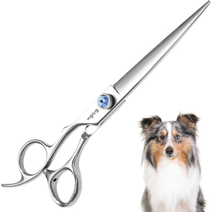 Професійна шерсть для собак 7 дюймів, японська сталь VG10, безшумна заточка, безпечна та гостра