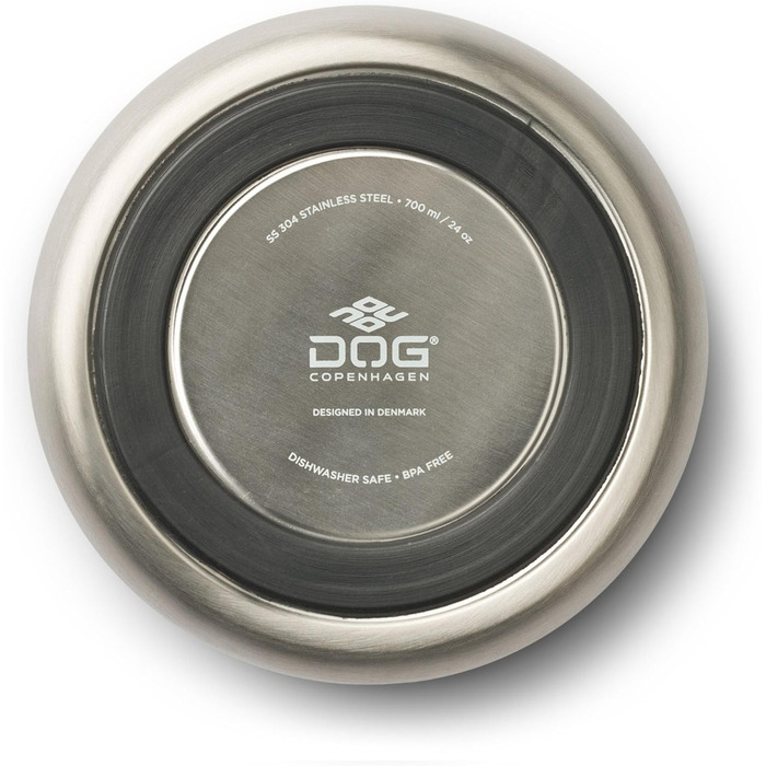 Миска для собак DOG Copenhagen Vega S/M з нержавіючої сталі