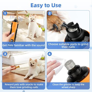 Електричний триммер для собак та котів 2 шт. з LED-дисплеєм та 5 швидкостями (M9)