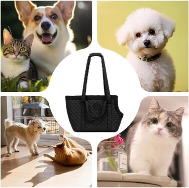 Сумка-переноска для тварин на зиму, водонепроникна, з регульованим ременем, тепла сумка на плече для собак та котів, для прогулянок на вулиці, в авто, в транспорті, для цуценят та кошенят