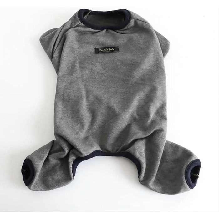 Піжама-комбінезон для собак: теплий та м'який, для Французького бульдога, цуценят, маленьких та середніх собак (темно-зелений, X-Large)