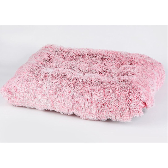 Крісло-ліжко для собак та котів LIVEINU з штучного хутра, рожеве, XL (94x63x10 см)