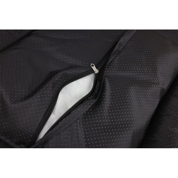 Кербл Лежанка для собак Jerome, 90x70x12 см, темно-зелений/сірий, знімний чохол, антиковзаюча поверхня