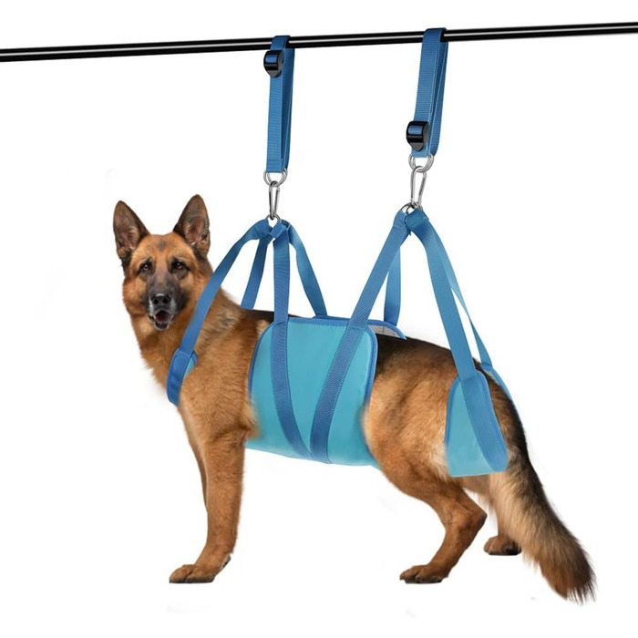 Гамак для грумінгу собак Zunedhys, гамак для догляду за шерстю з кишенею для аксесуарів