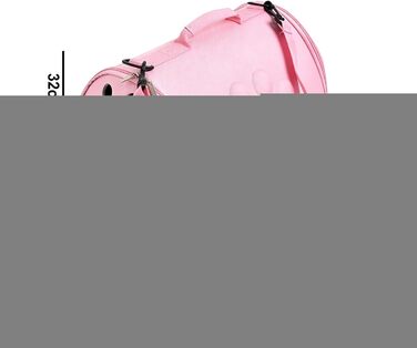 Трансформер-переноска для котів, рожева, L - зручна переноска для вигулів, подорожей та відвідування ветеринара