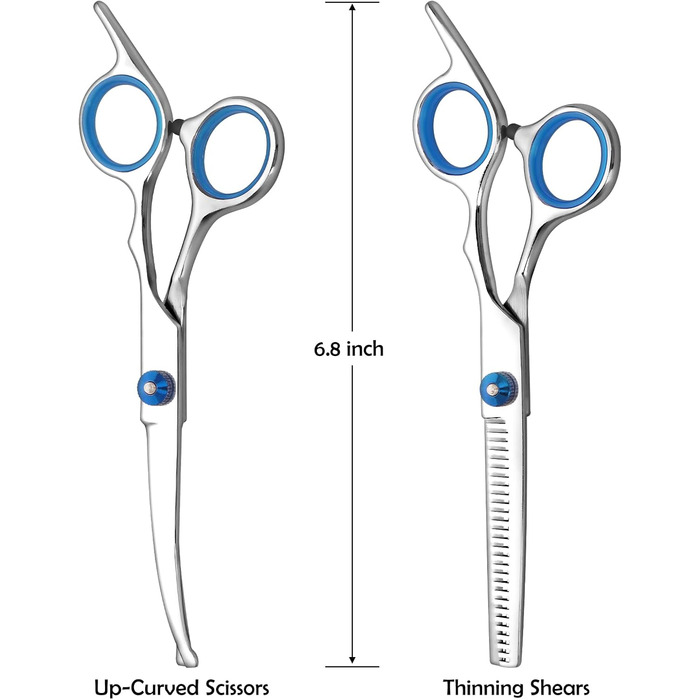 Ножиці для грумінгу собак та котів, професійні ножиці для догляду за шерстю, нержавіюча сталь