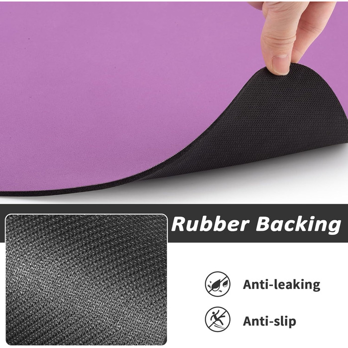 Килимок для годування домашніх тварин HotLive: вбираючий, для собак та котів, фіолетовий, 12'x19'