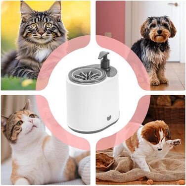 Автоматичний мийник лап для собак - електричний, силікон, для собак та котів, перезаряджається, USB, 500 mAh